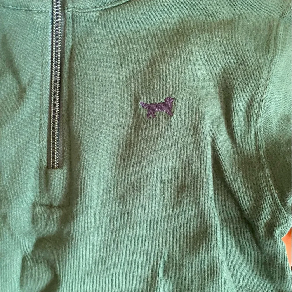 Jack Thomas Hunter Green 1/4 Quarter Zip Pull Over Size 5 NWT